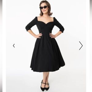 Unique Vintage Lamar Swing NWT BLACK